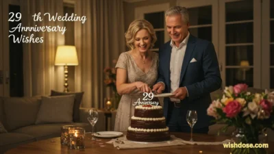 29th wedding anniversary wishes