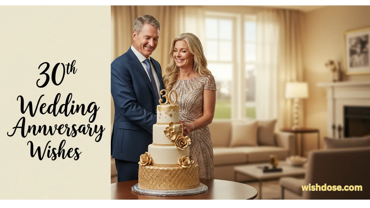 30th wedding anniversary wishes