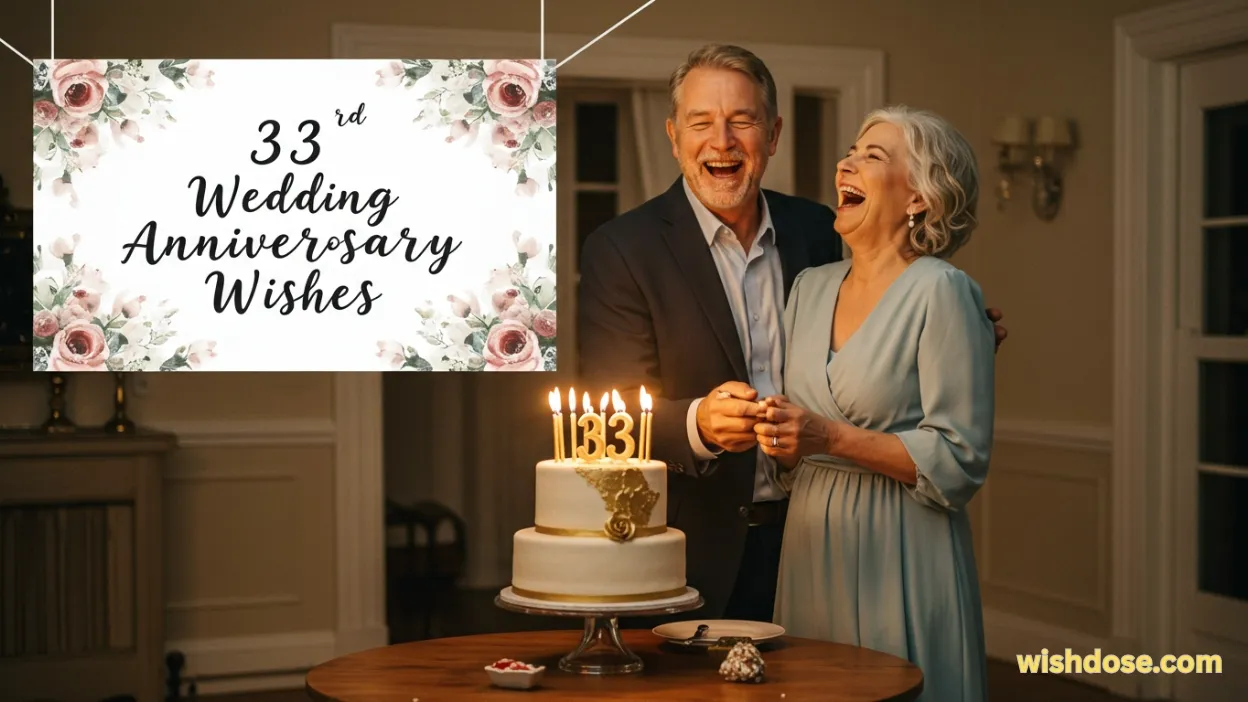33rd wedding anniversary wishes