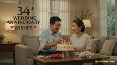 34th wedding anniversary wishes