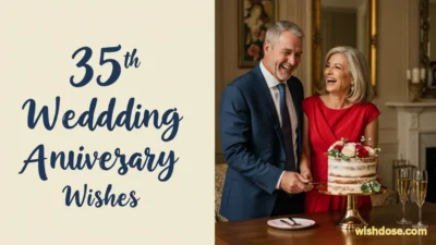 35th wedding Anniversary wishes