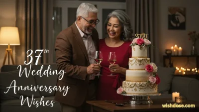 37th wedding anniversary wishes