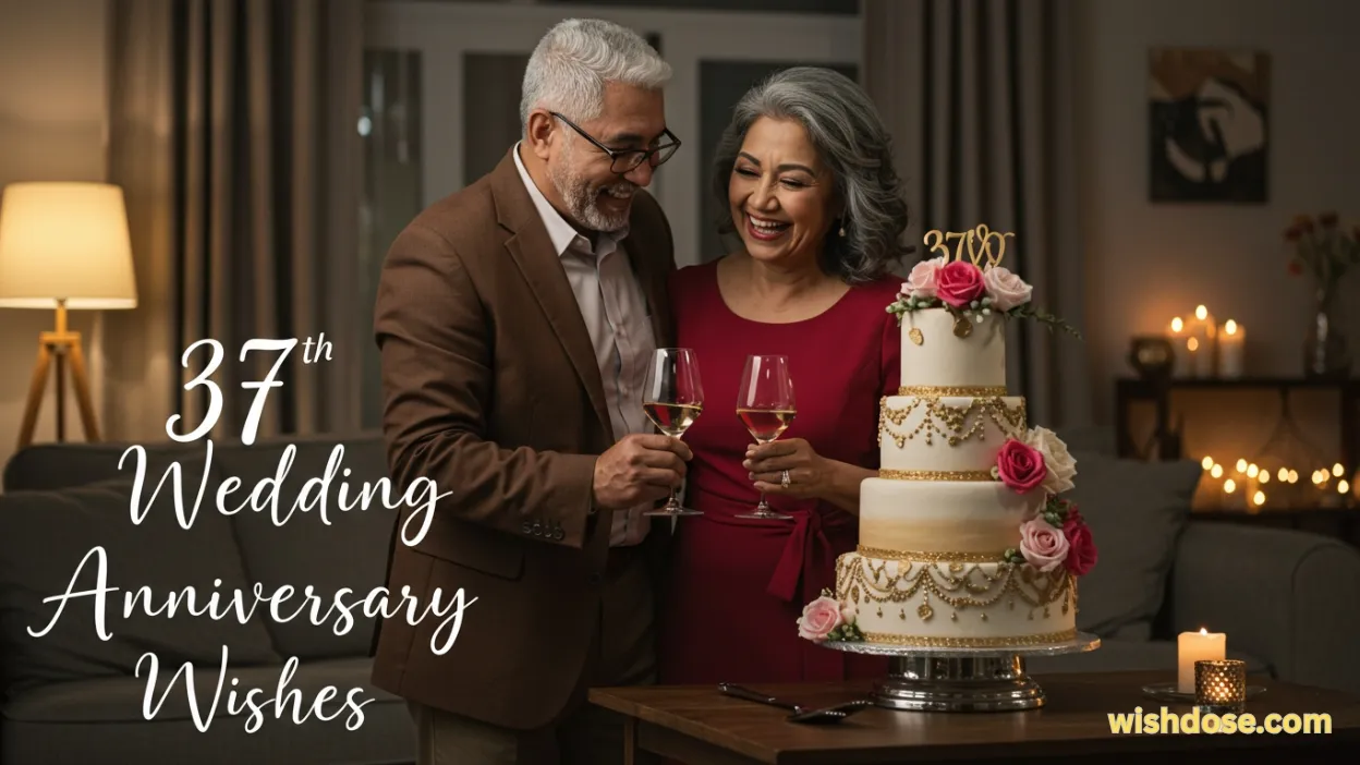 37th wedding anniversary wishes