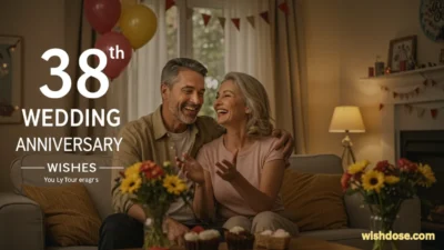 38th wedding anniversary wishes
