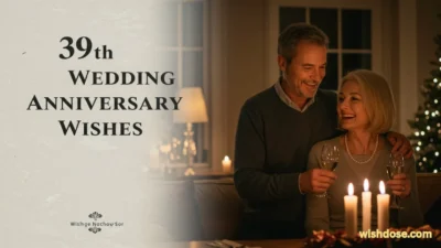 39th wedding anniversary wishes