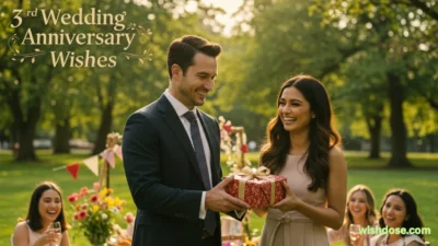 3rd wedding anniversary wishes