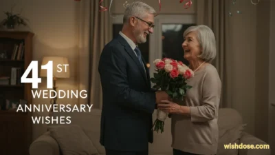 41st wedding anniversary wishes