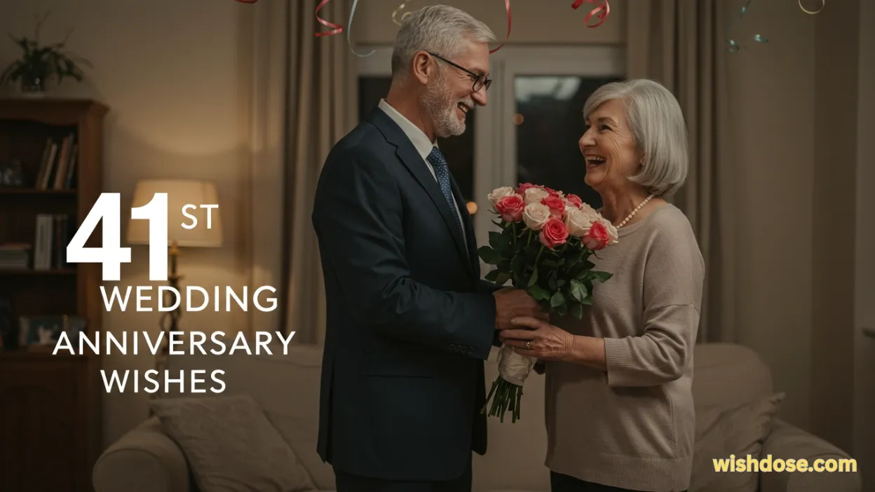 41st wedding anniversary wishes