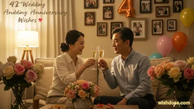 42nd wedding anniversary wishes