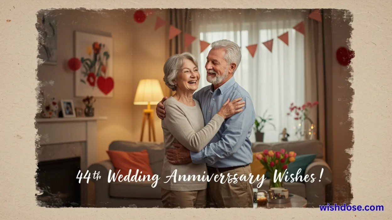 44th wedding anniversary wishes