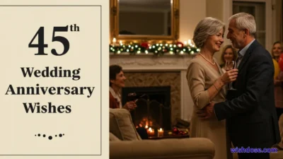45th wedding anniversary wishes