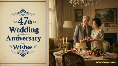 47th wedding anniversary wishes