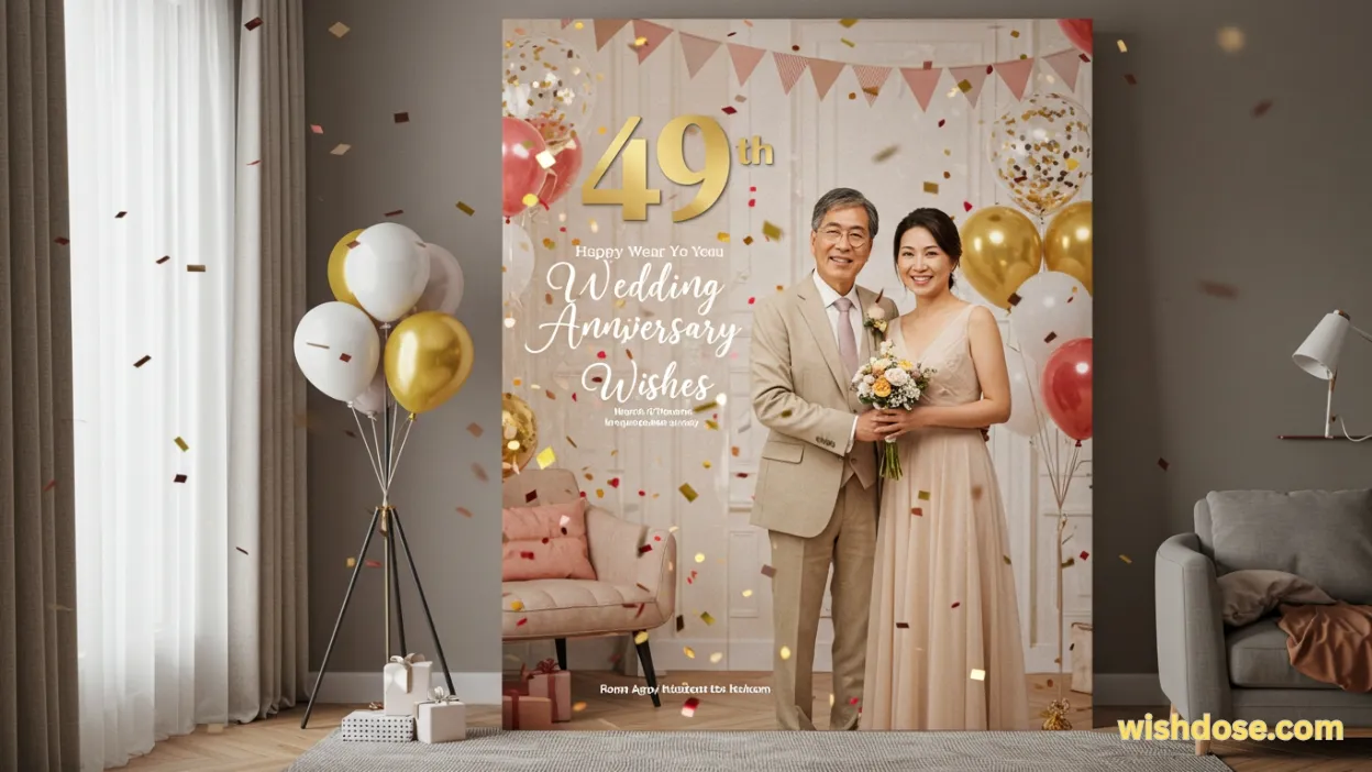 49th wedding anniversary wishes