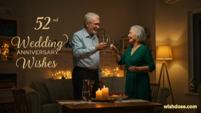 52nd wedding anniversary wishes