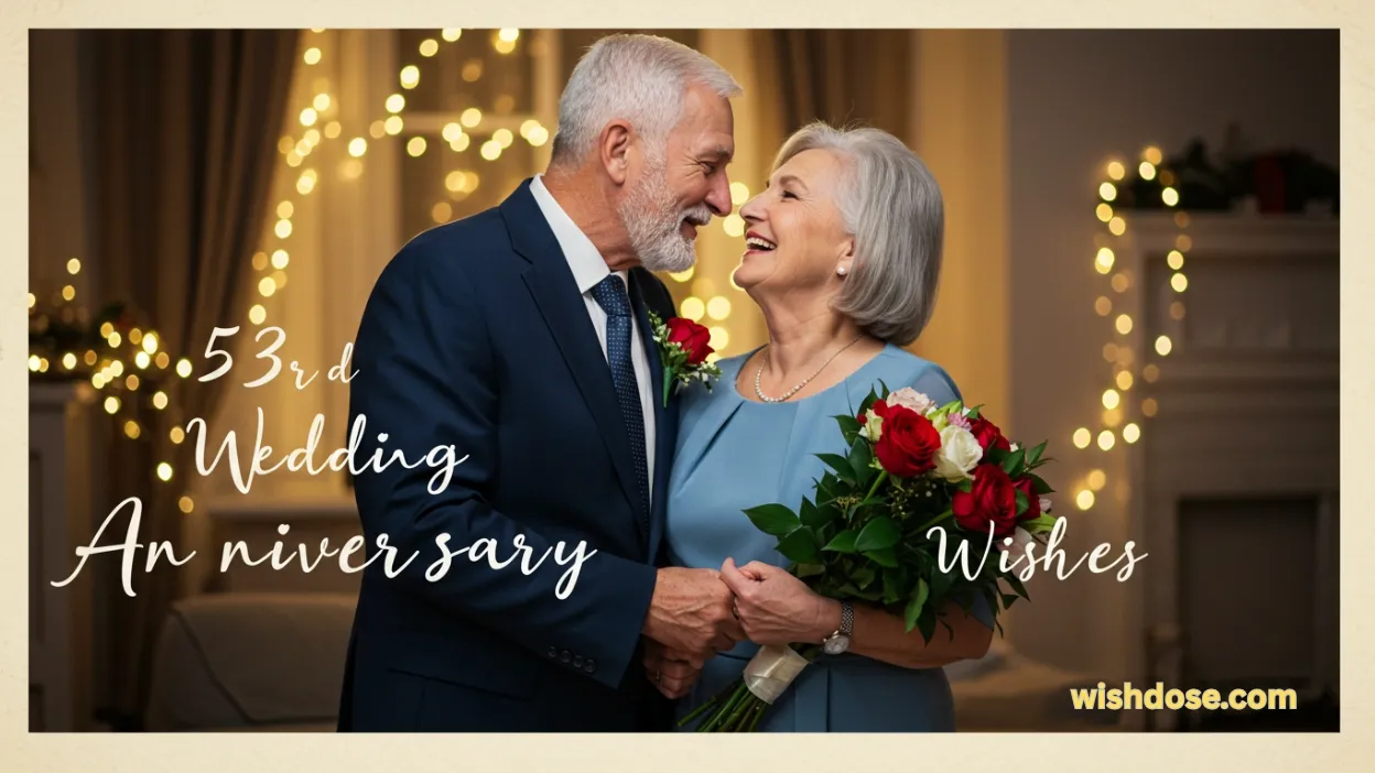 53rd wedding anniversary wishes