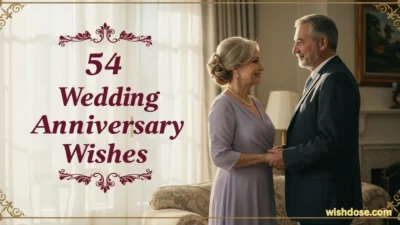 54th wedding anniversary wishes