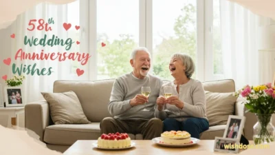 58th wedding anniversary wishes