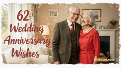 62nd wedding anniversary wishes