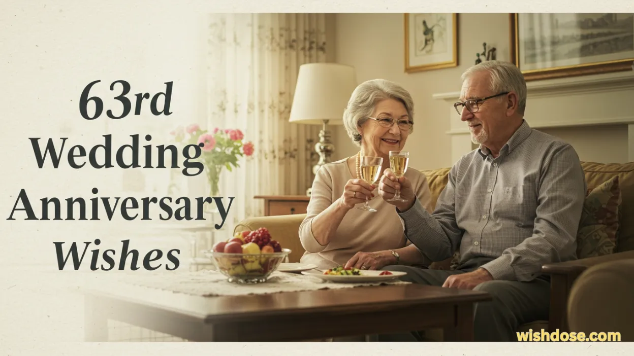 63rd wedding anniversary wishes