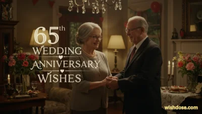 65th wedding anniversary wishes