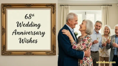 68th wedding anniversary wishes