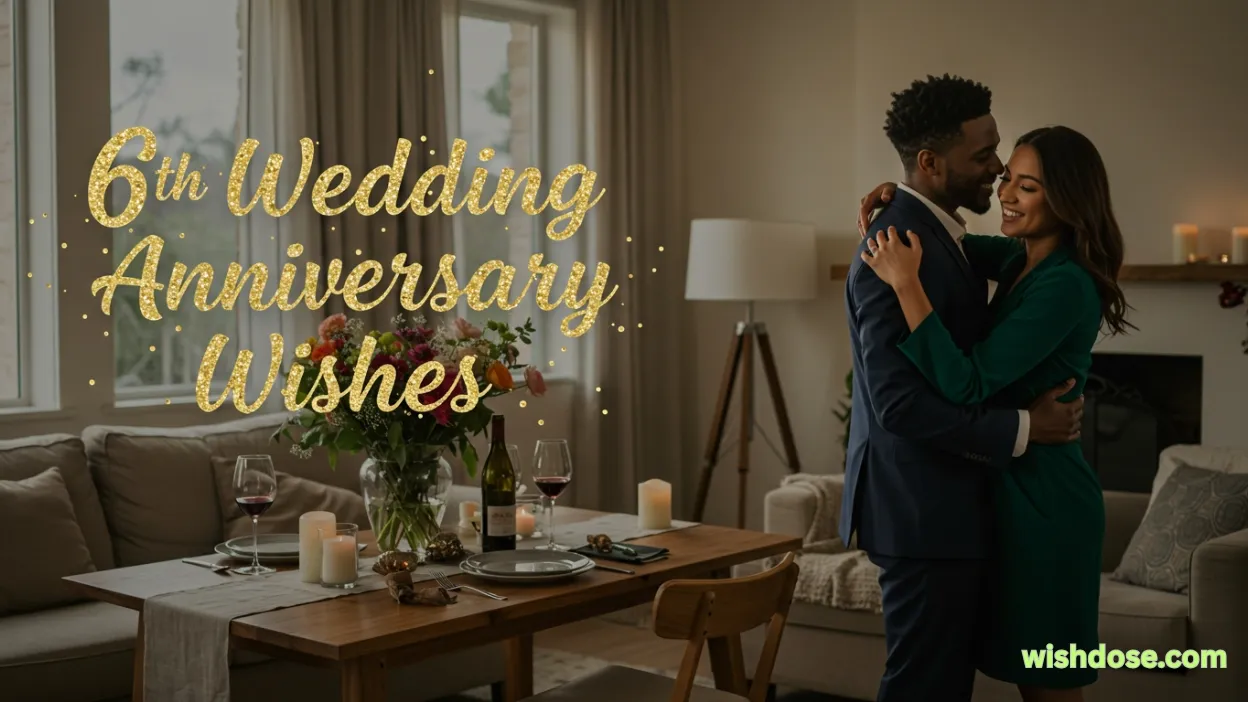 6th wedding anniversary wishes
