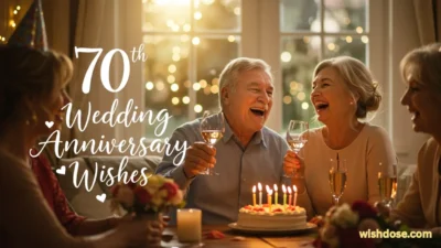 70th wedding anniversary wishes