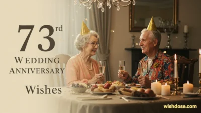 73rd Wedding Anniversary Wishes