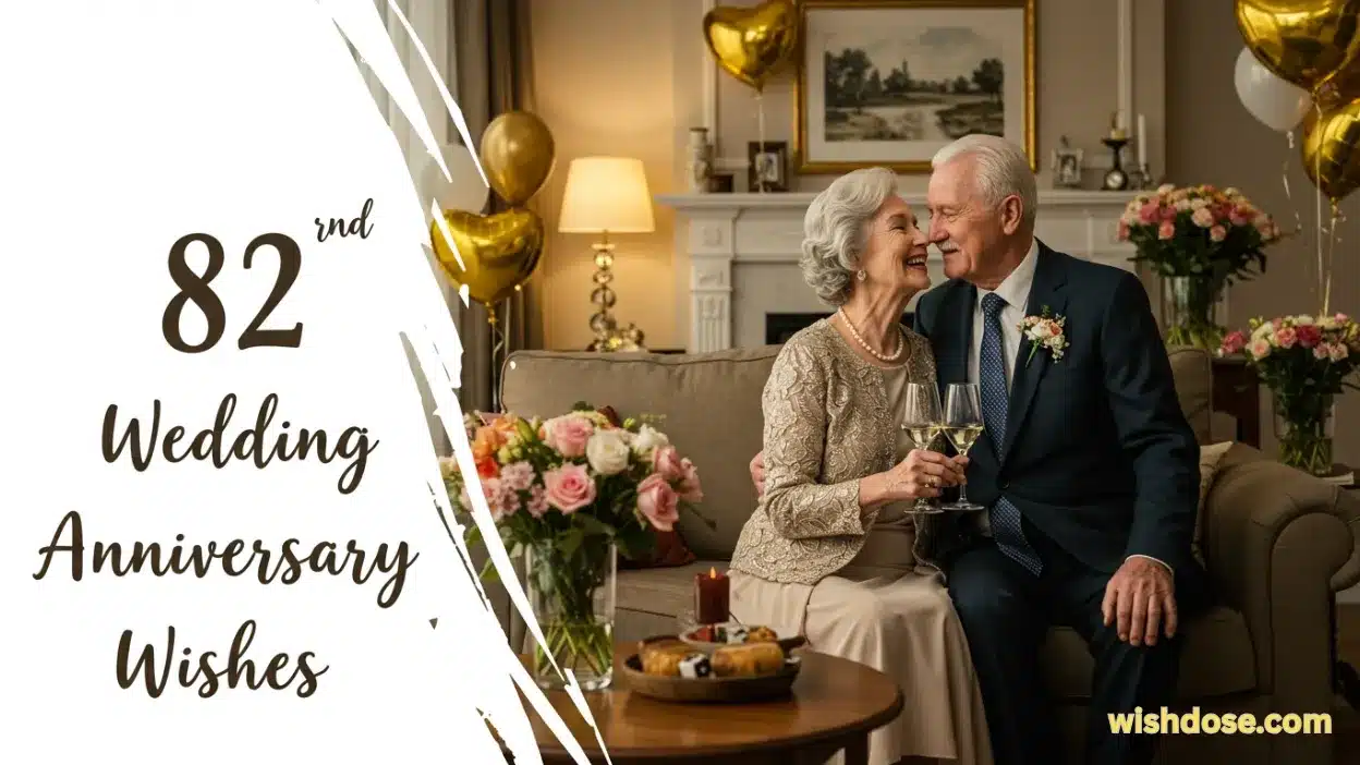 82nd Wedding Anniversary Wishes
