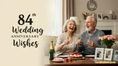 84th Wedding Anniversary Wishes