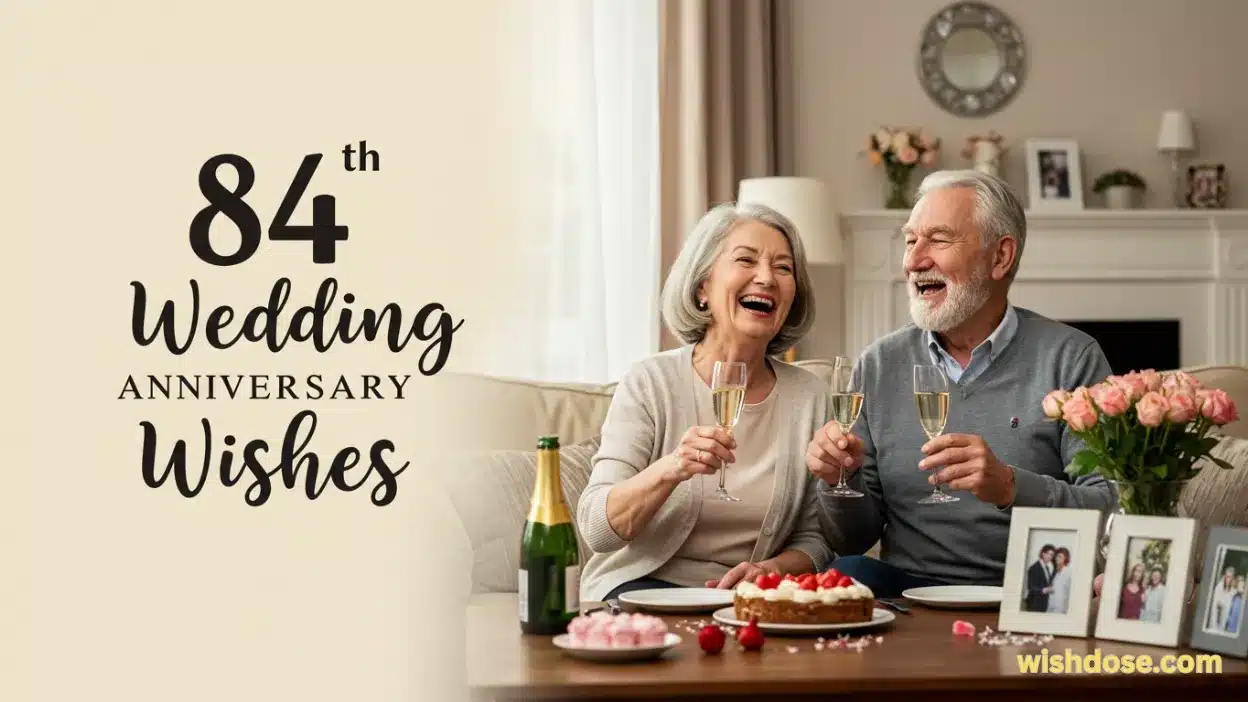 84th Wedding Anniversary Wishes