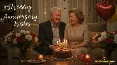85th Wedding Anniversary Wishes