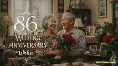 86th Wedding Anniversary Wishes