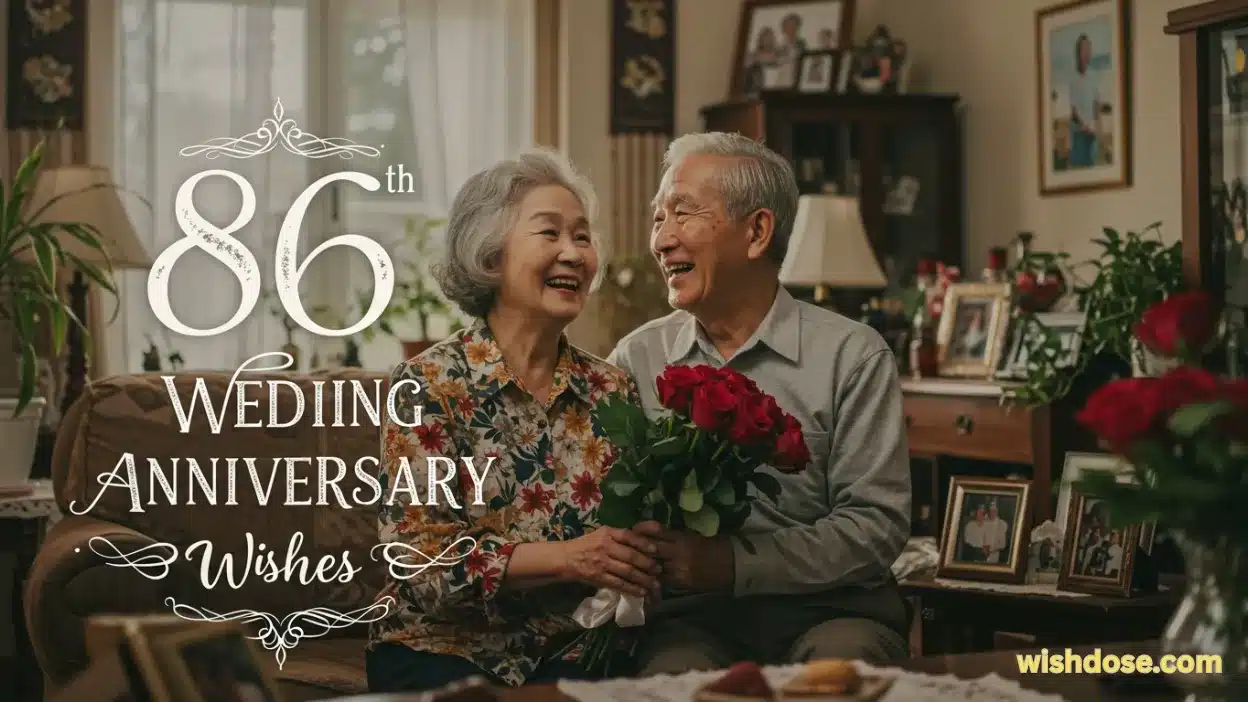 86th Wedding Anniversary Wishes