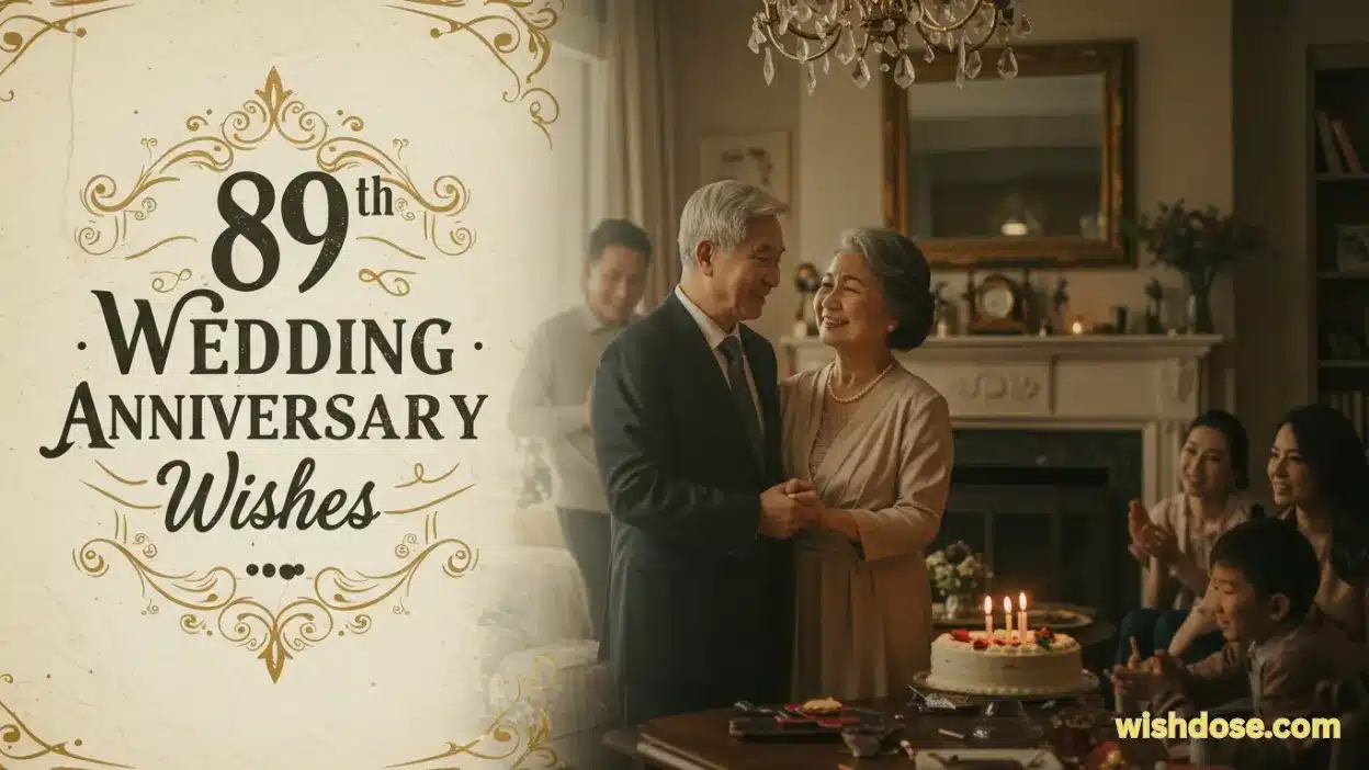 89th Wedding Anniversary Wishes