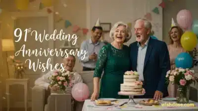 91st Wedding Anniversary Wishes
