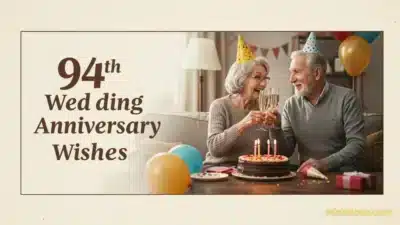 94th Wedding Anniversary Wishes
