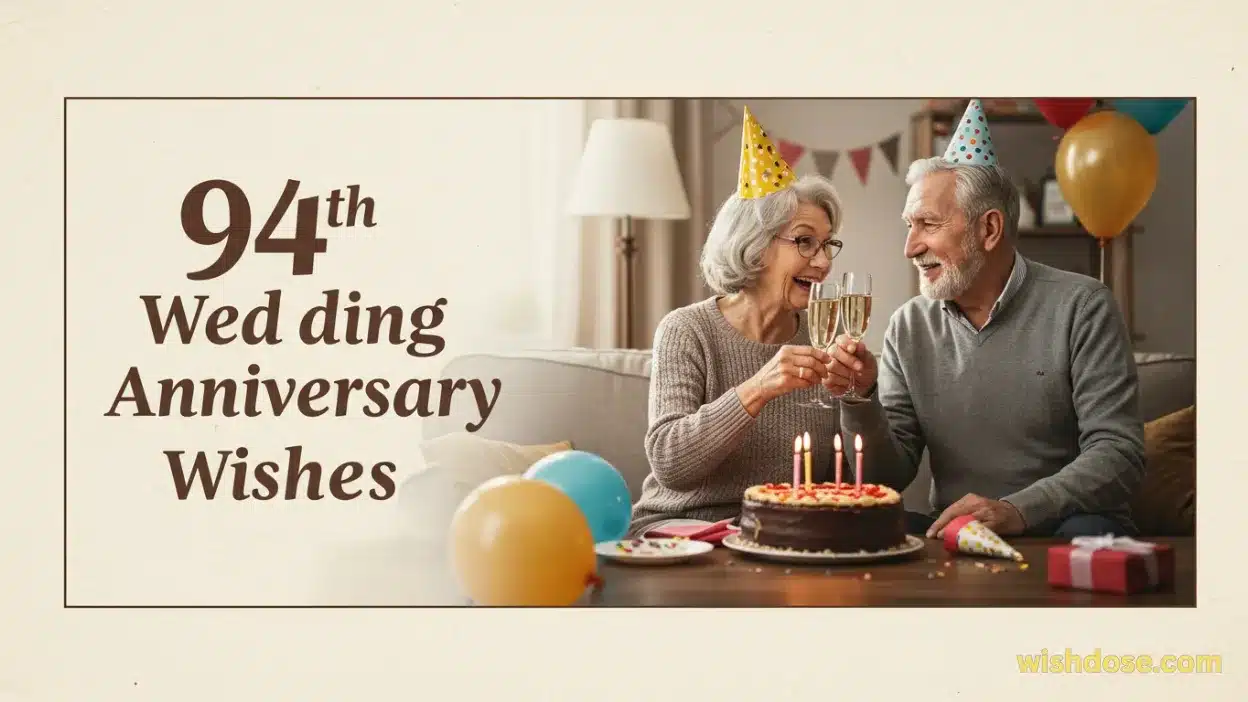 94th Wedding Anniversary Wishes