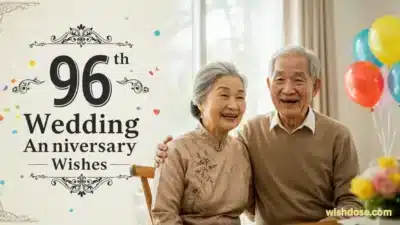 96th Wedding Anniversary Wishes