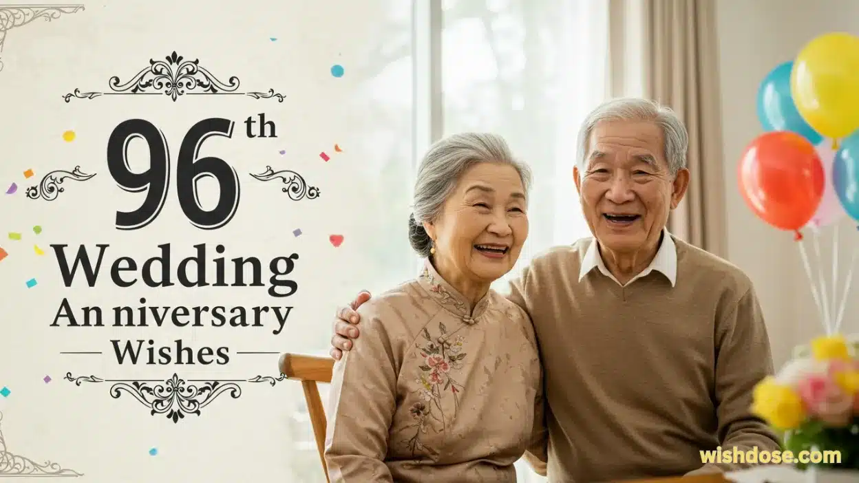 96th Wedding Anniversary Wishes