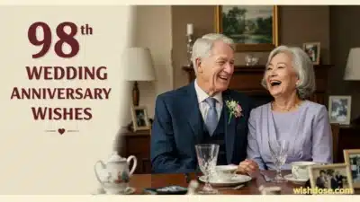98th Wedding Anniversary Wishes
