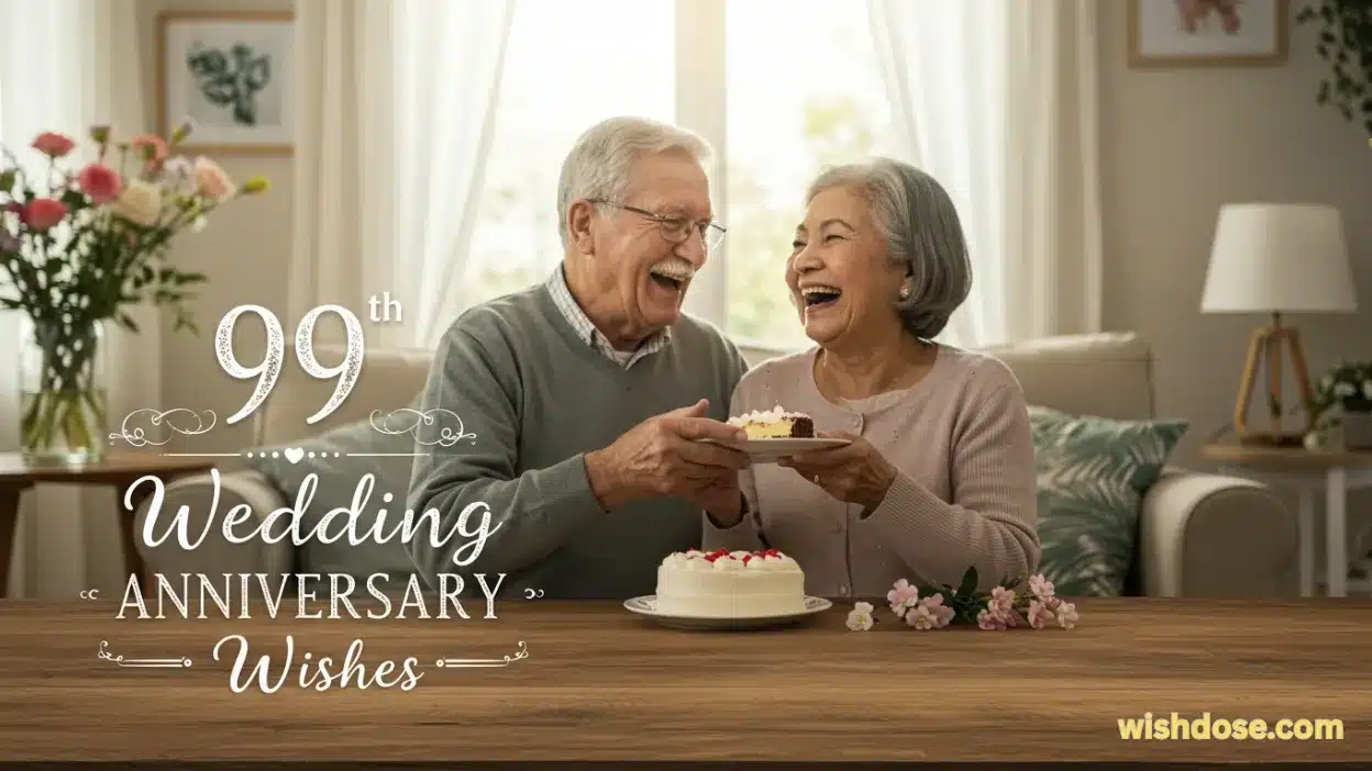 99th Wedding Anniversary Wishes