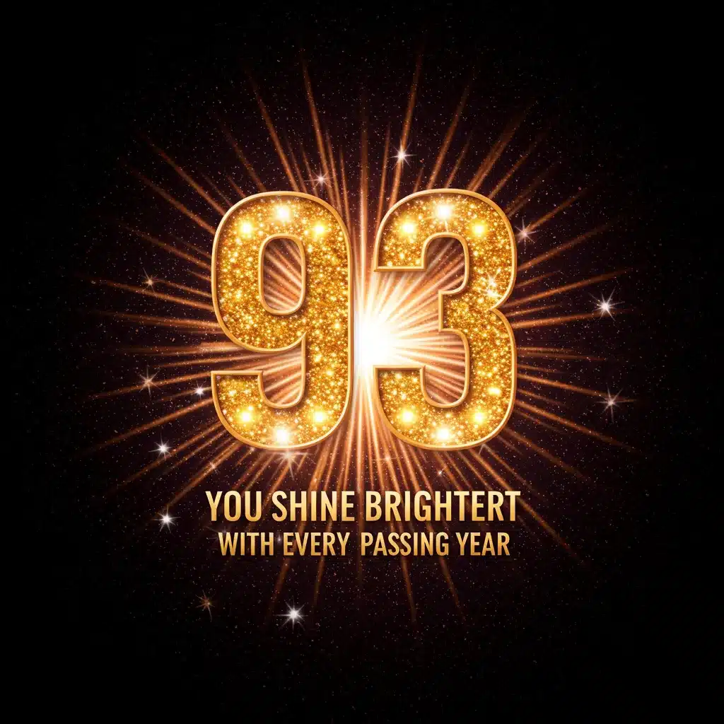 Birthday Wishes for 93 Year Old Woman