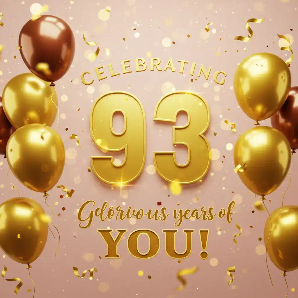 Happy 93rd Birthday Wishes