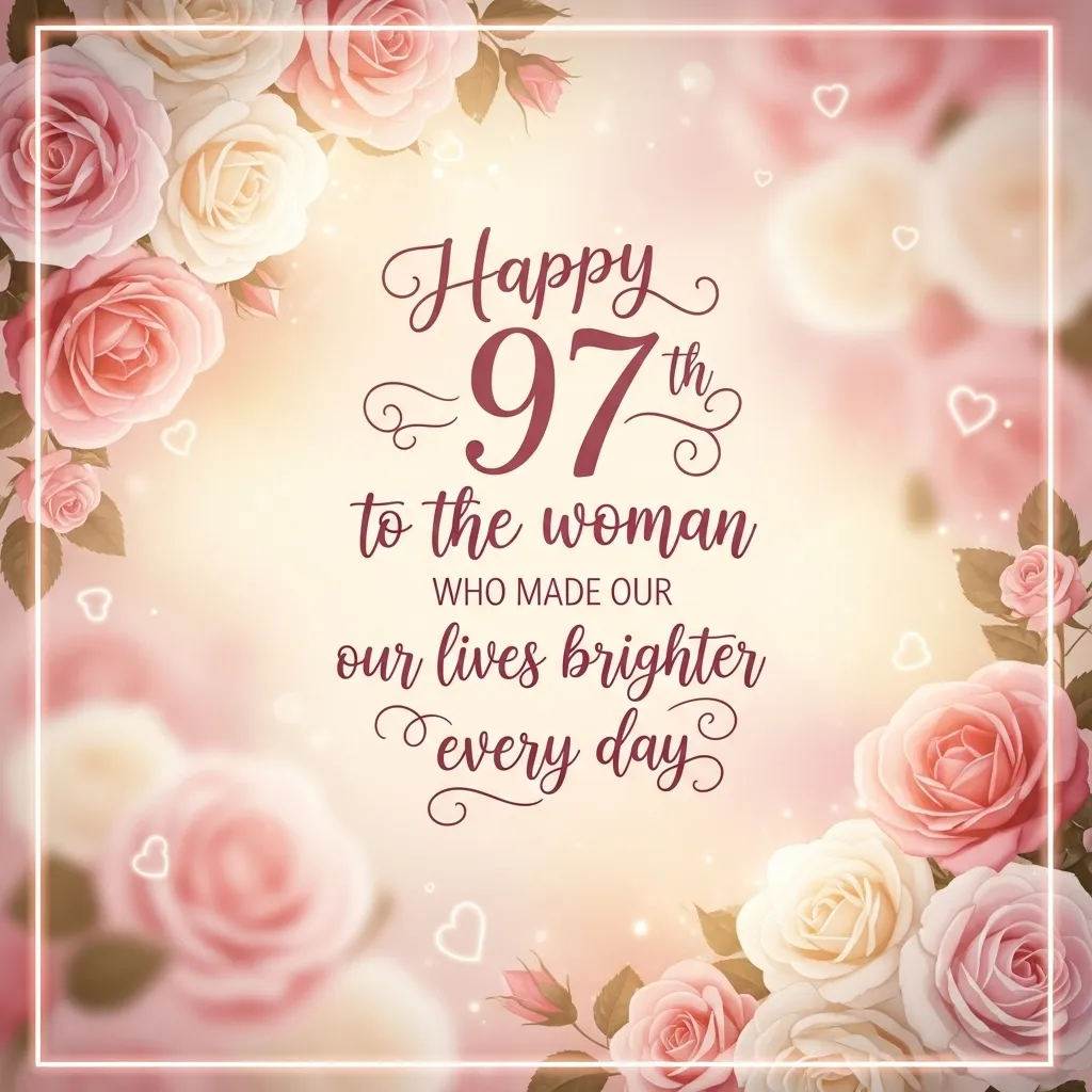 Happy 97th Birthday, Grandma Wishes