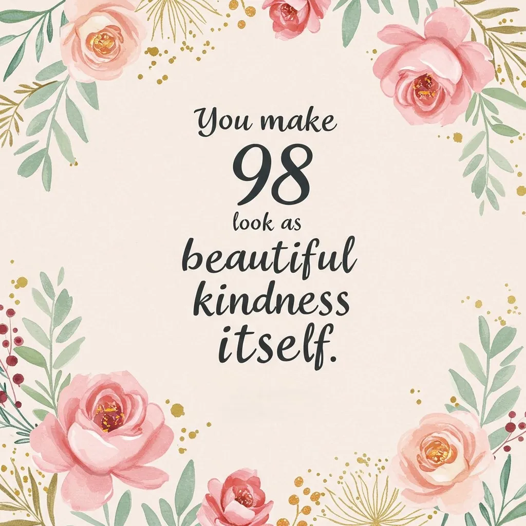 Happy 98th Birthday Grandma Wishes